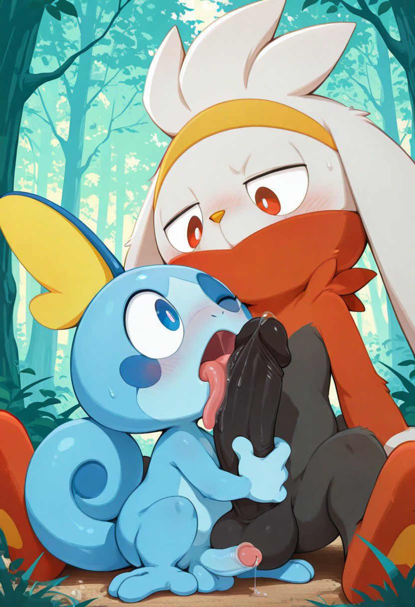generation_8_pokemon, pokemon_(species), raboot, sobble, nintendo