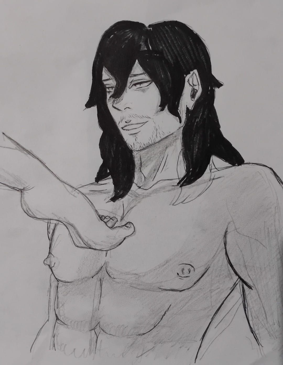 aizawa_shouta, shouta_aizawa, my_hero_academia, 1female, 1girl