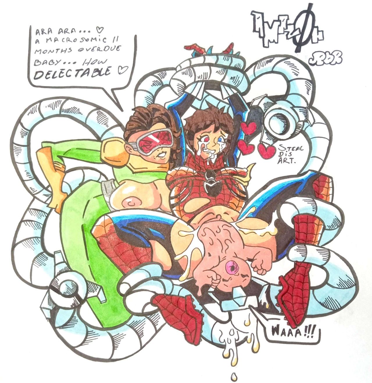doctor_octopus, doctor_octopus_(olivia_octavius), mayday_parker, olivia_octavius, spider-girl