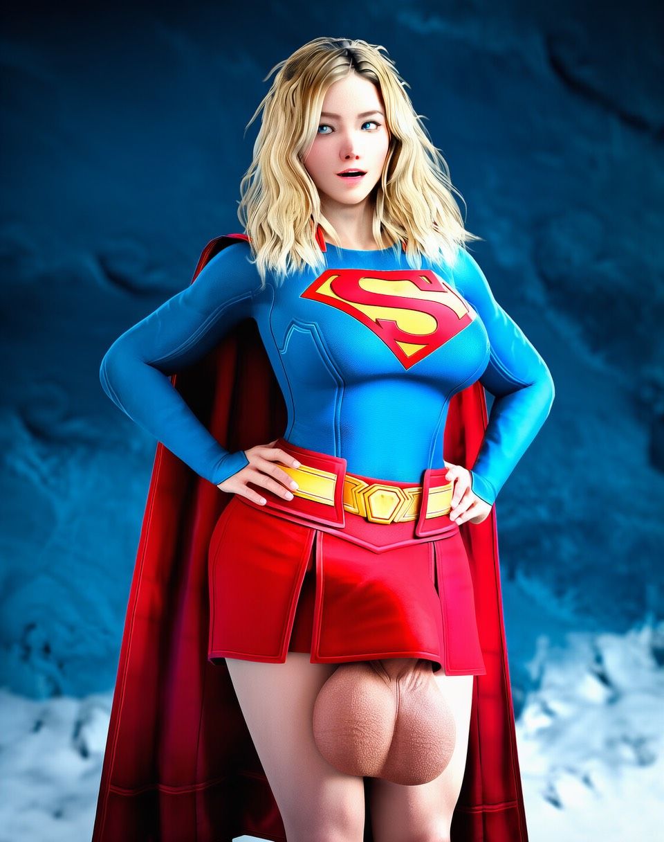 supergirl, superman_(series), balls, ballsack, cock