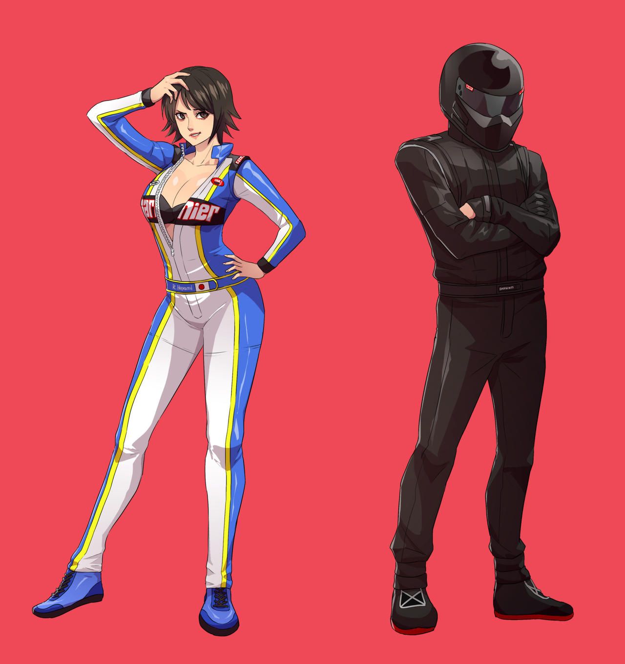 rena_hayami, the_stig, british_broadcasting_corporation, namco, r:racing_evolution