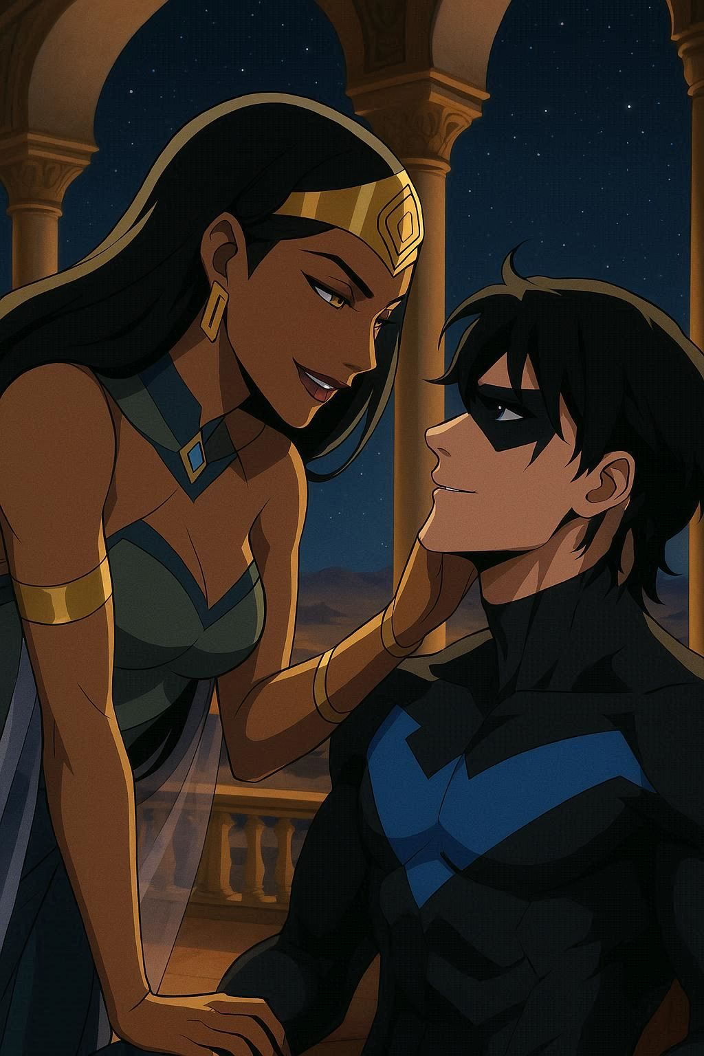 dick_grayson, nightwing, queen_bee_(dc), batman_(series), dc