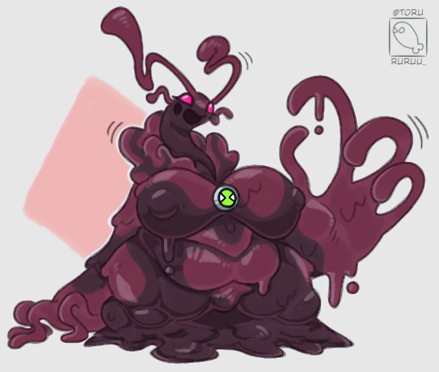 lenopan, ben_10, torururuu, 1girls, alien