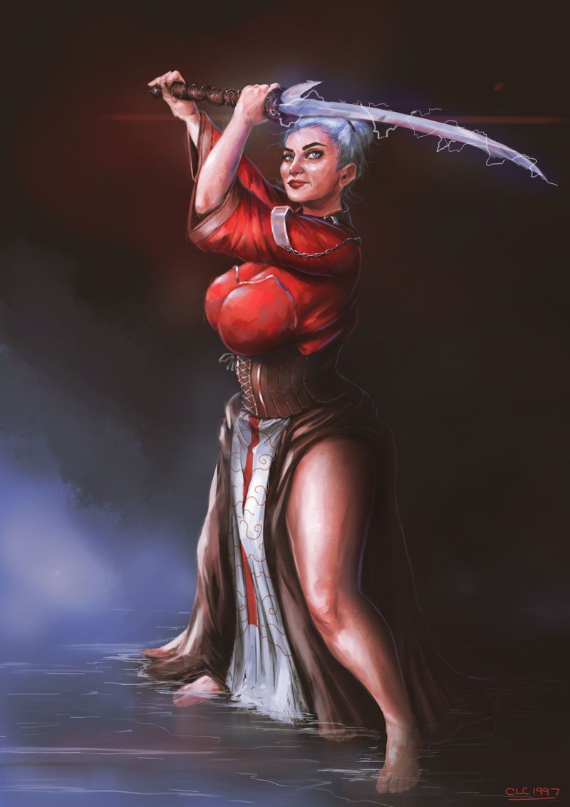wynne_(dragon_age), dragon_age, dragon_age_origins, clc1997, 1girls