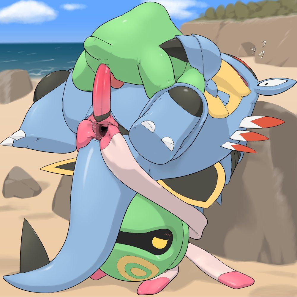 armaldo, cradily, fossil_pokemon, generation_3_pokemon, pokemon_(species)