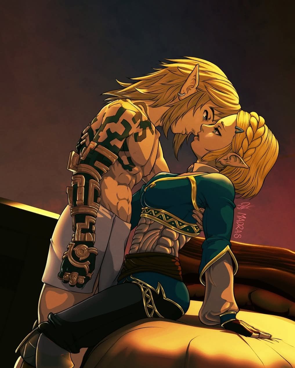 link, link_(tears_of_the_kingdom), princess_zelda, zelda_(tears_of_the_kingdom), tears_of_the_kingdom