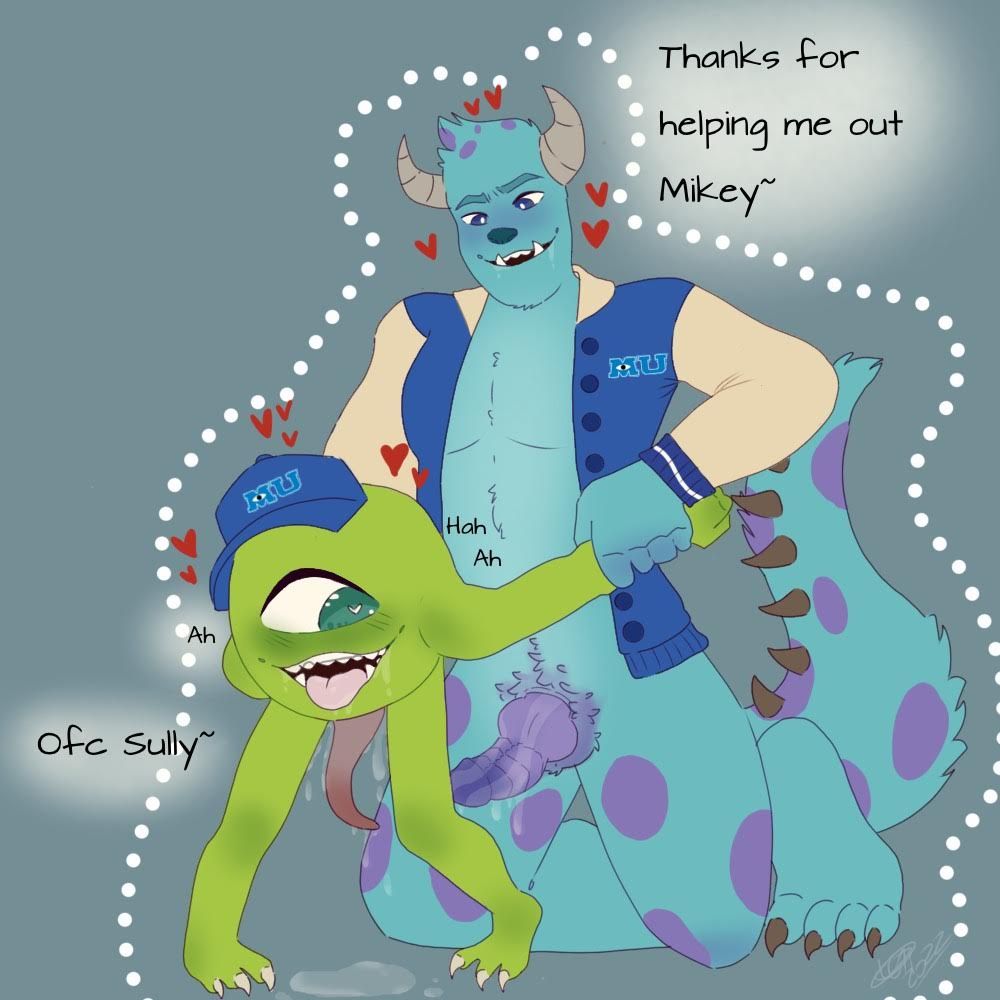 mike_wazowski, sulley, disney, monsters_inc, monsters_university