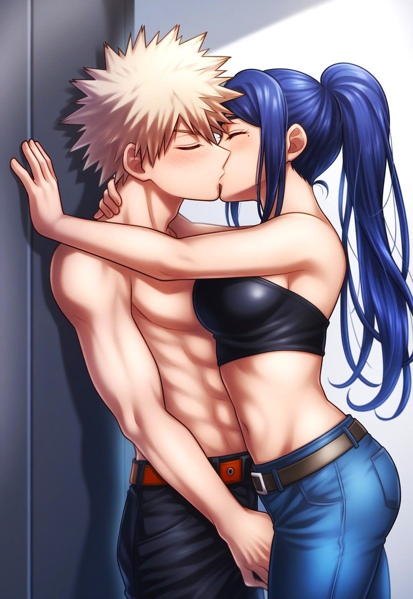 bakugou_katsuki, matsuura_kanan, love_live!, my_hero_academia, jnbu