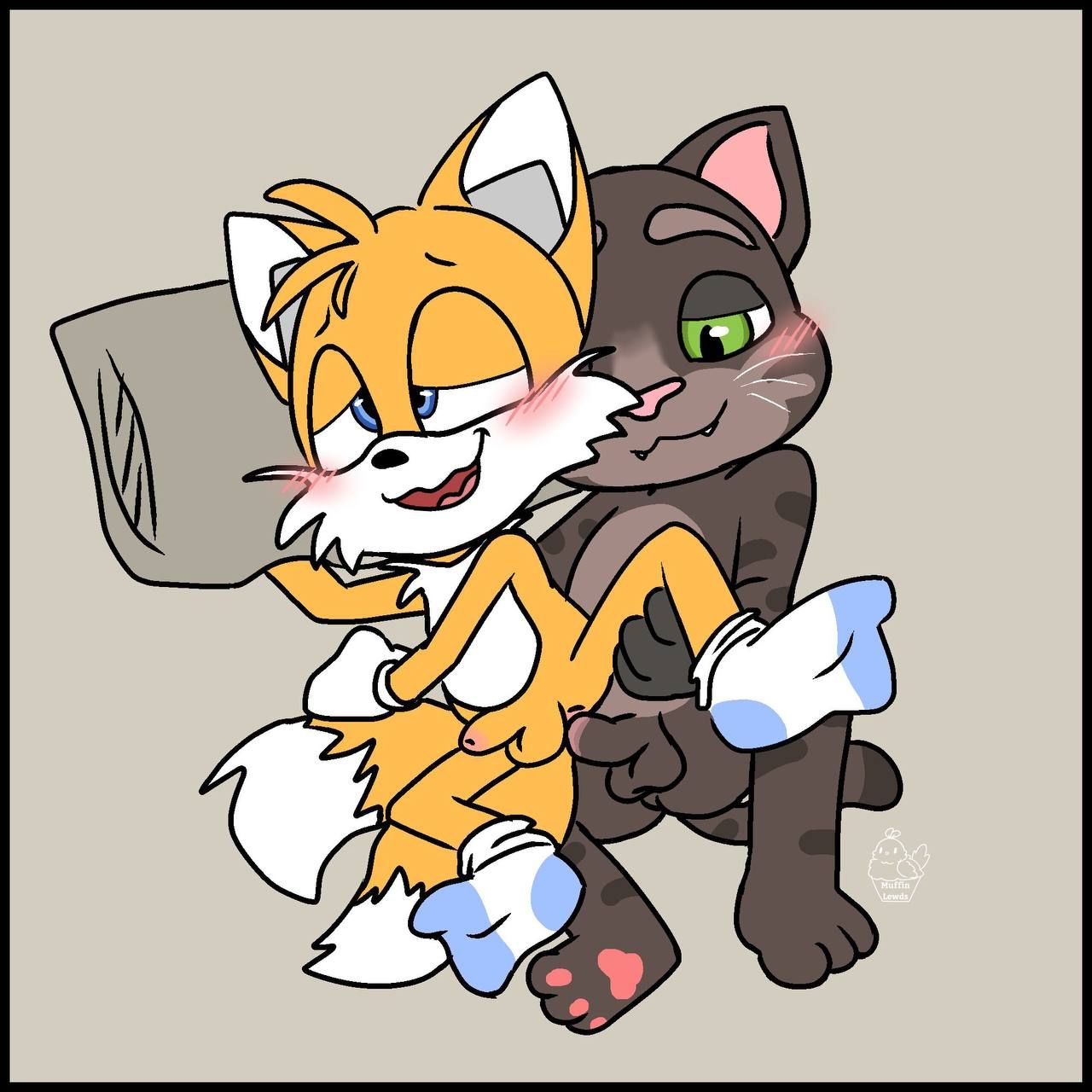 tails_the_fox, talking_tom, sega, sonic_(series), sonic_the_hedgehog_(series)