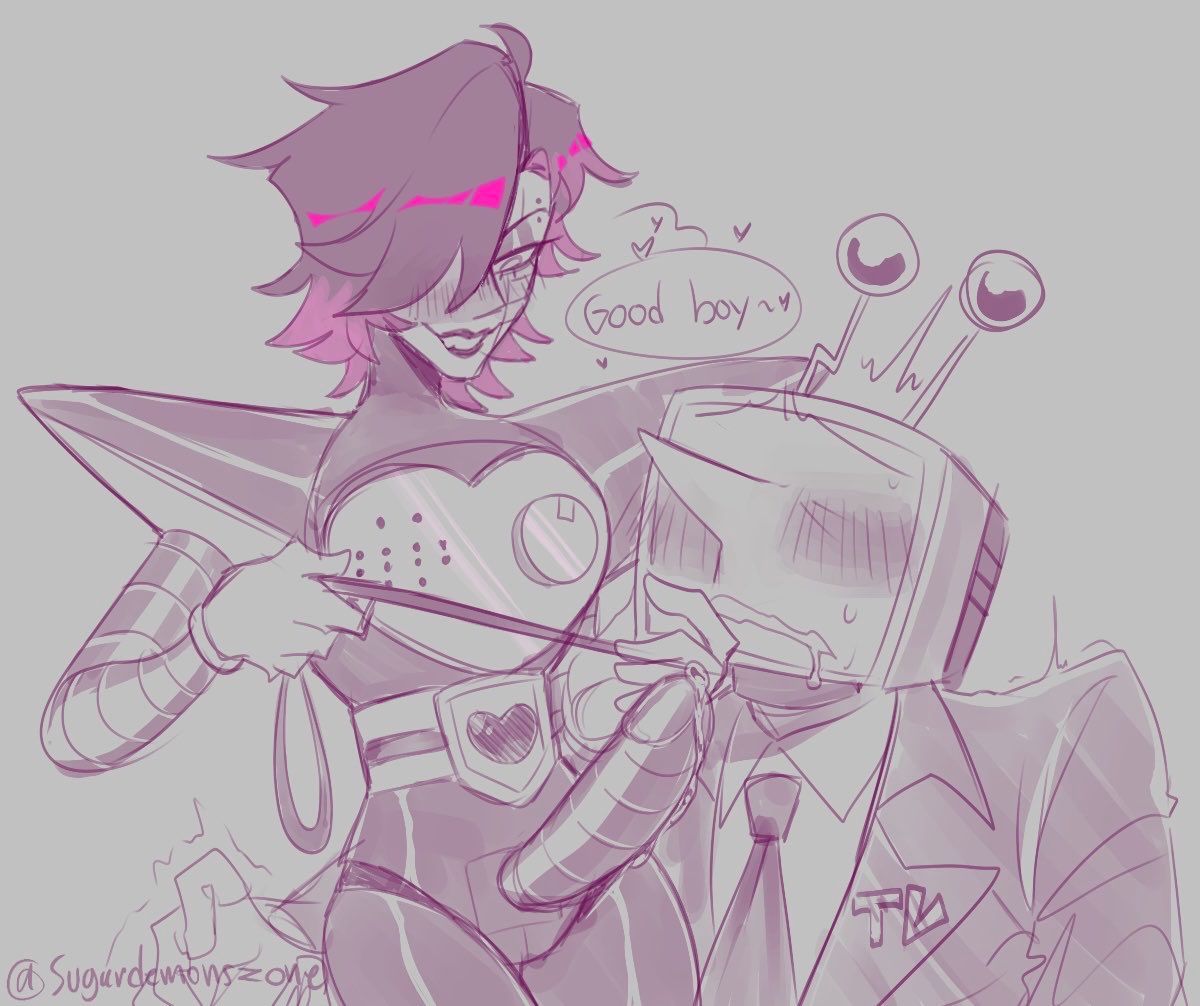 mettaton, tenna_(deltarune), deltarune, undertale, big_penis