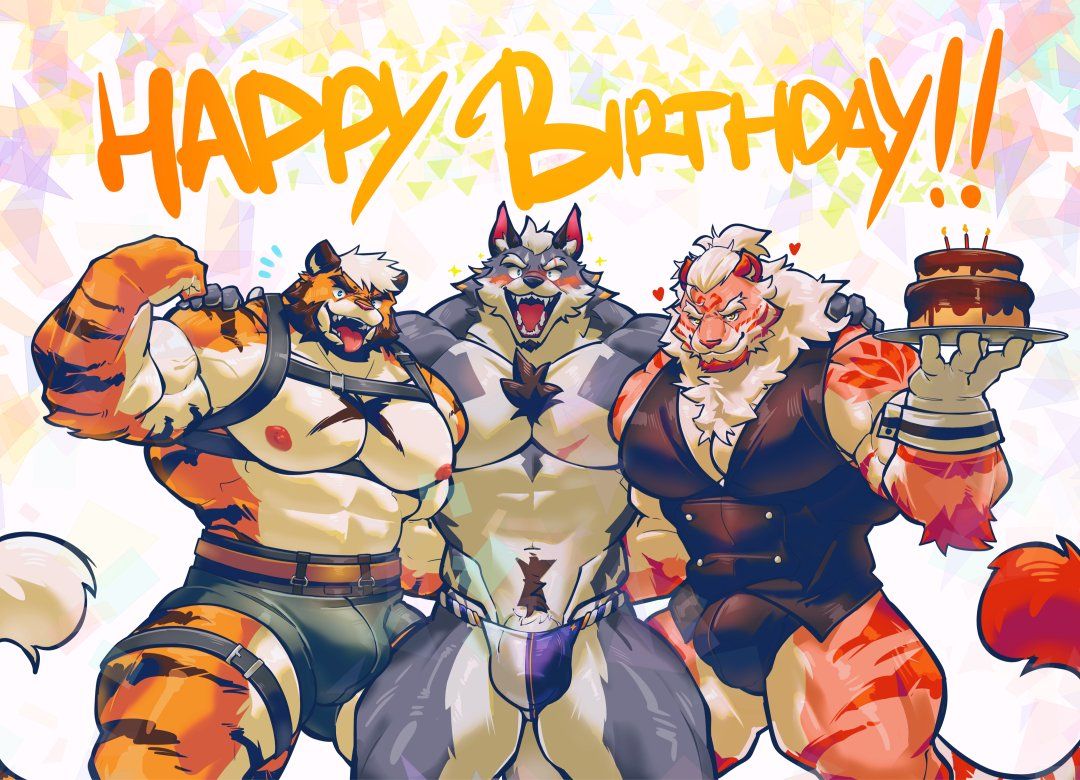 bao_xiao_bao, cameo_(abioticmeat), teseirei, abs, anthro