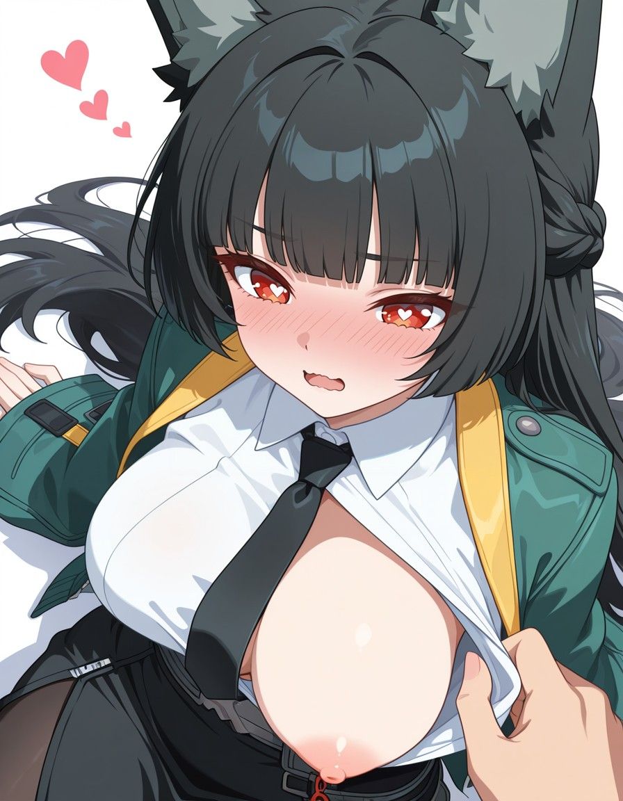 hoshimi_miyabi, zenless_zone_zero, kuroyaex, 1boy, 1girls