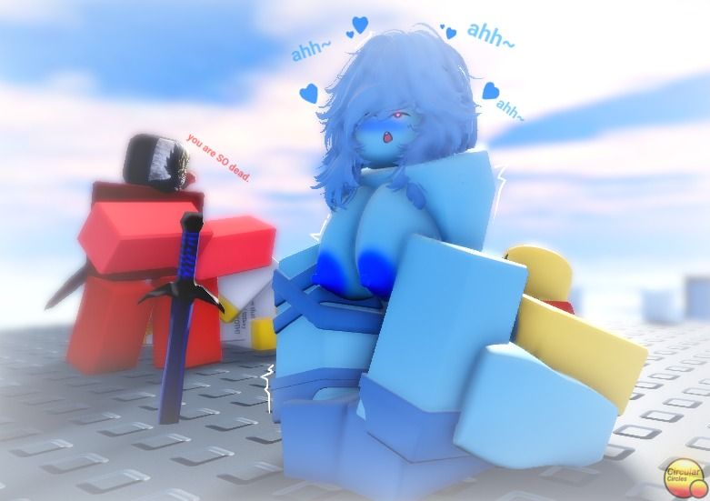 background_characters, blue_noob, player_(block_tales), red_noob, robloxian