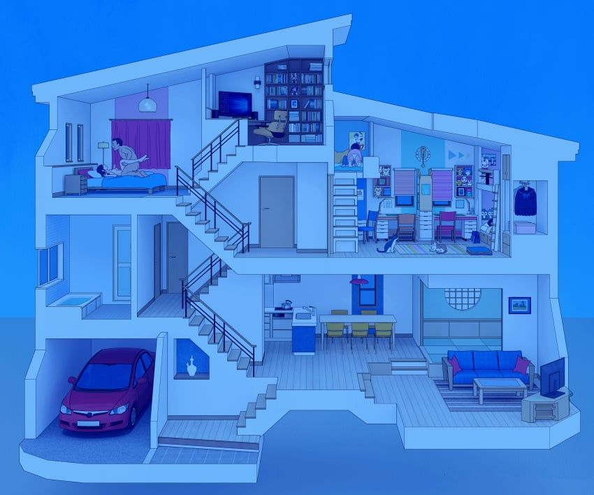 jibanyan, totoro, honda, microsoft_windows, original