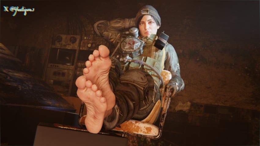 anna_miller_(metro), metro_exodus, yeetiques, 1girl, 1girls