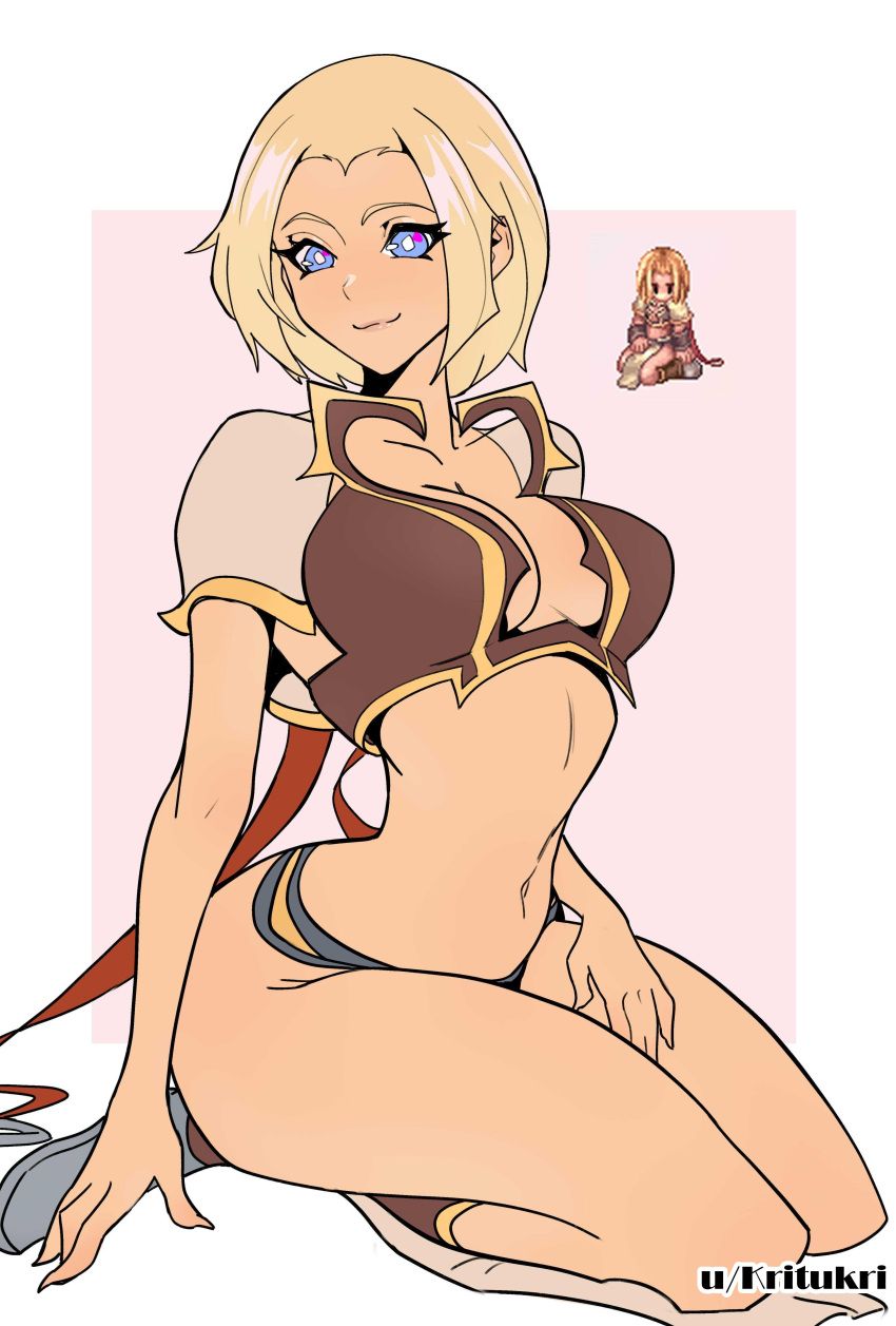 sage_(ragnarok_online), ragnarok_online, kritukri, 1girls, arm_support