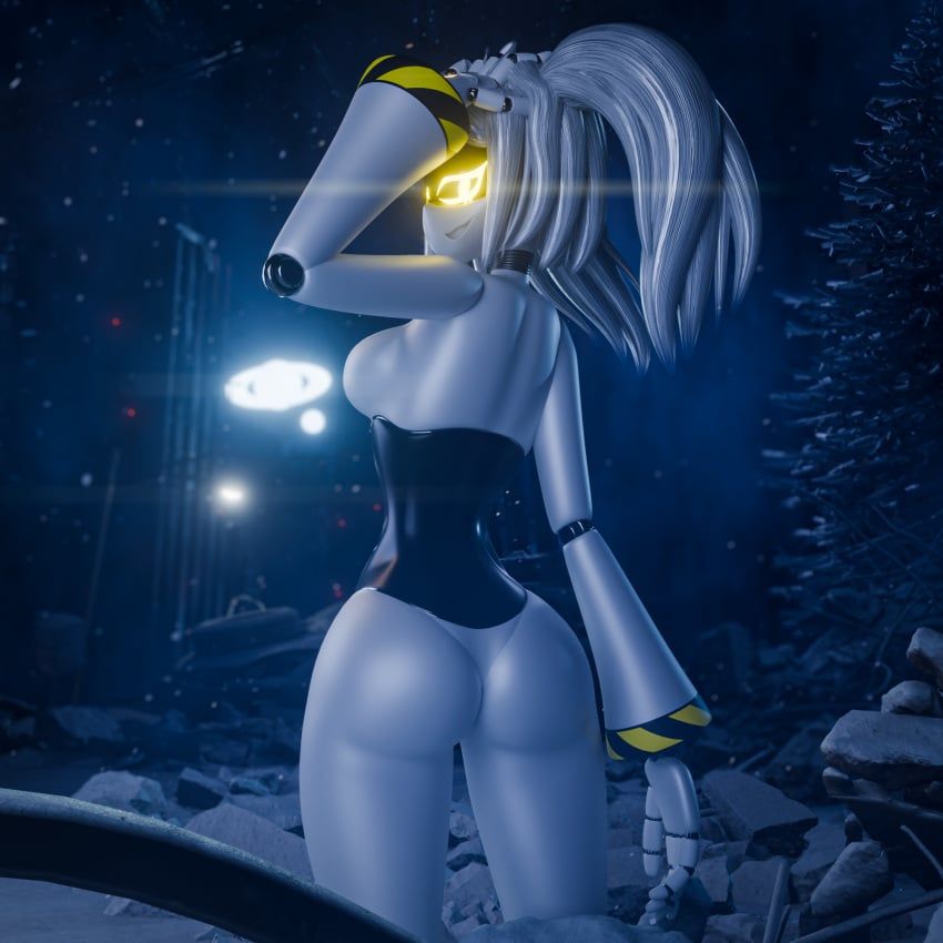 j_(murder_drones), glitch_productions, murder_drones, alexandrstariy, breasts