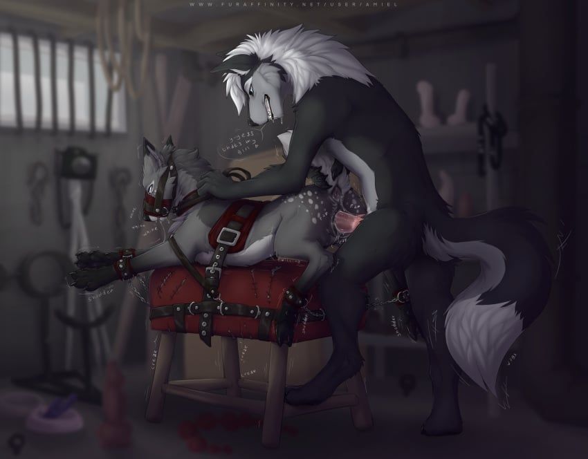 dusk_(nightdancer), nightdancer_(character), amiel_(artist), animal_genitalia, animal_penis