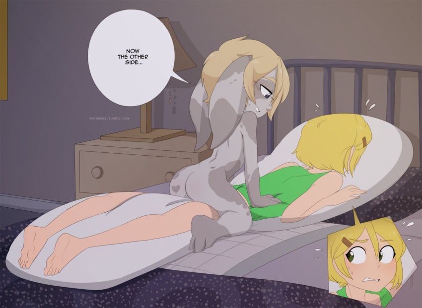 asura, guild_wars, merunyaa, bed, bedroom