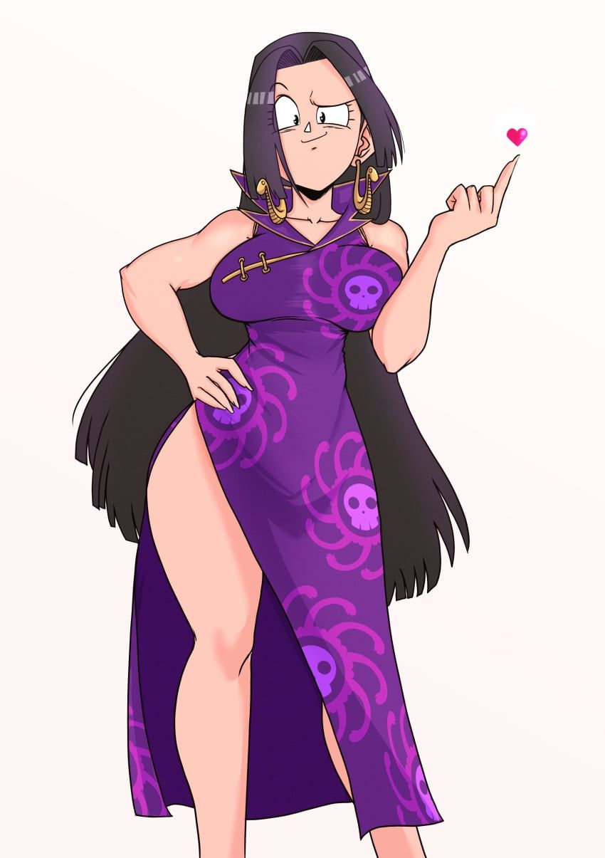 boa_hancock, boa_hancock_(cosplay), chichi, dragon_ball, dragon_ball_super