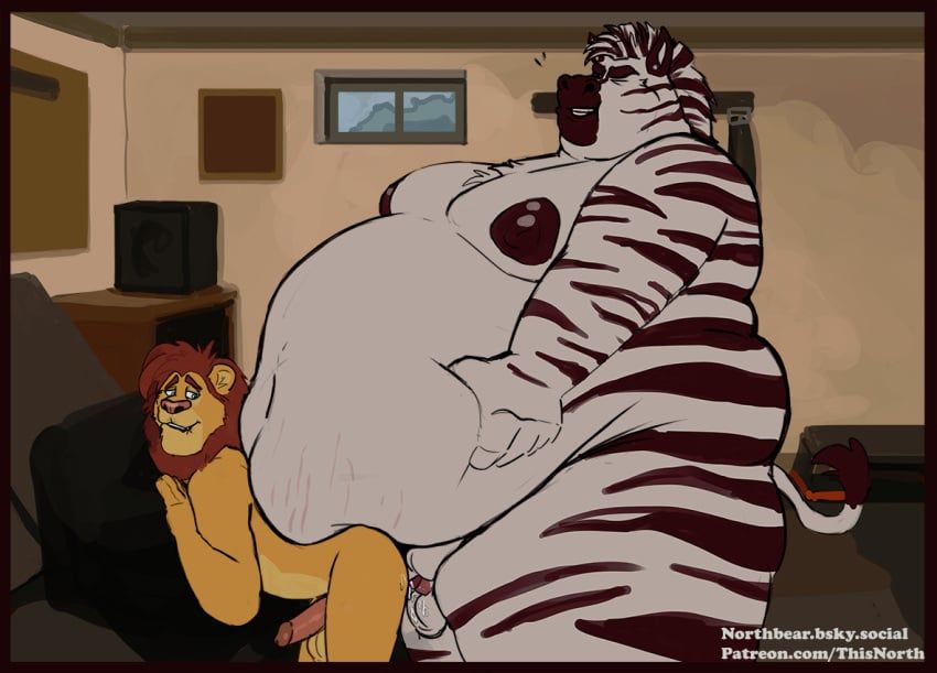 tcw, after_sex, anthro, balls, belly