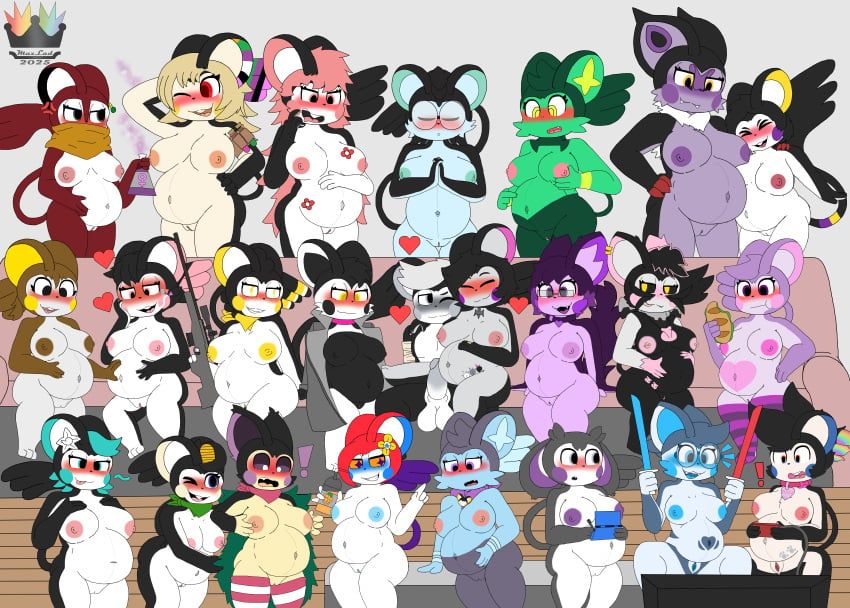 chiro_(skweekers), ellie_(elliectric), emolga, emolgack, generation_5_pokemon