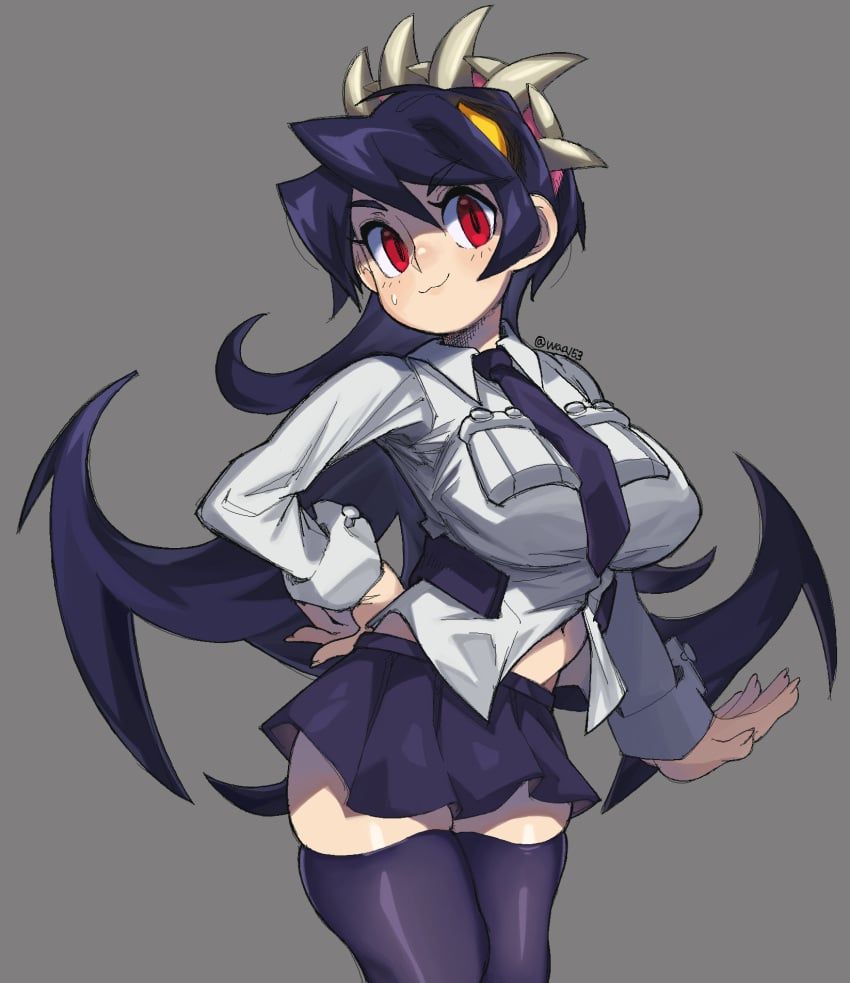 filia_(skullgirls), samson_(skullgirls), skullgirls, waa153, 1girls