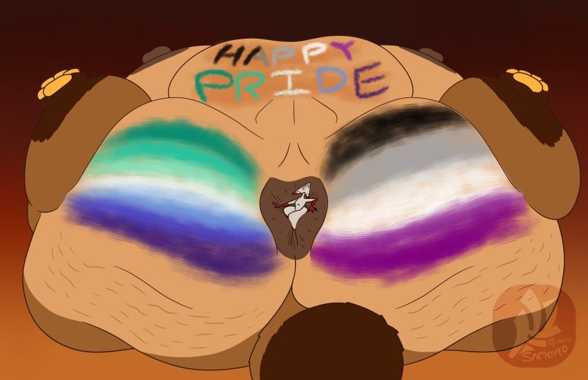 anal, anal_vore, anthro, anus, areola