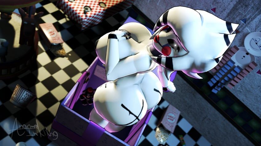 marie_(cally3d), marie_(cryptia), puppet_(cally3d), puppet_(fnaf), fazclaire's_nightclub