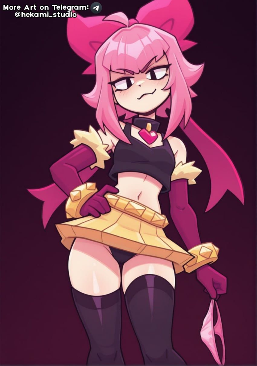melodie_(brawl_stars), brawl_stars, cute_face, femele, hips