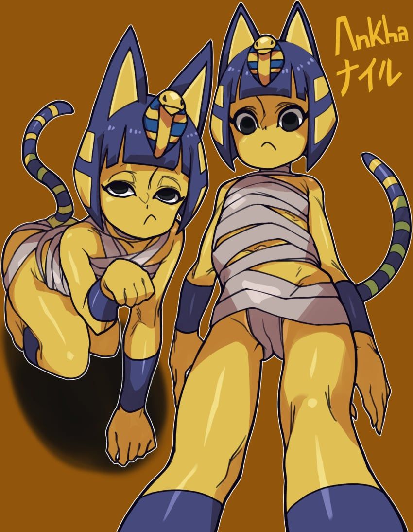 ankha, ankha_(animal_crossing), animal_crossing, nintendo, waa153