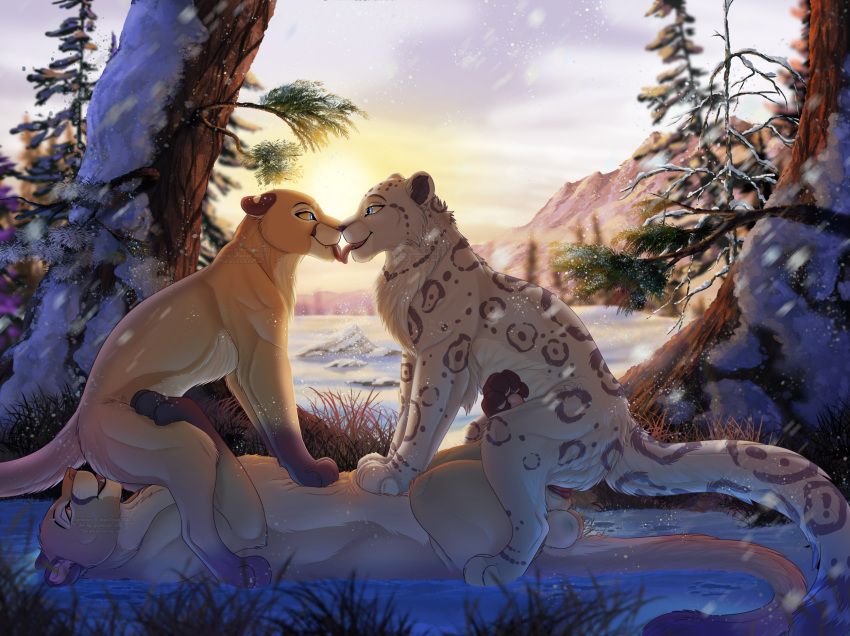 shalien, skan_drake, skanita_drake, lynxbrush, aroused