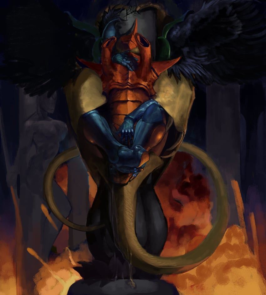 eldar, gargoyle_(tyranid), tyranid, warhammer_(franchise), warhammer_40k