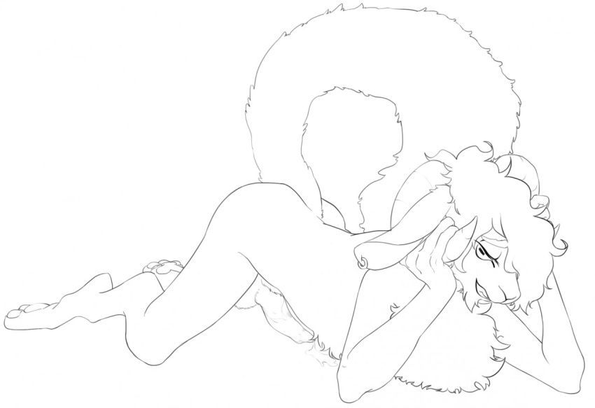 thumbscake_(fursona), satou_(artist), 1boy, all_fours, anthro