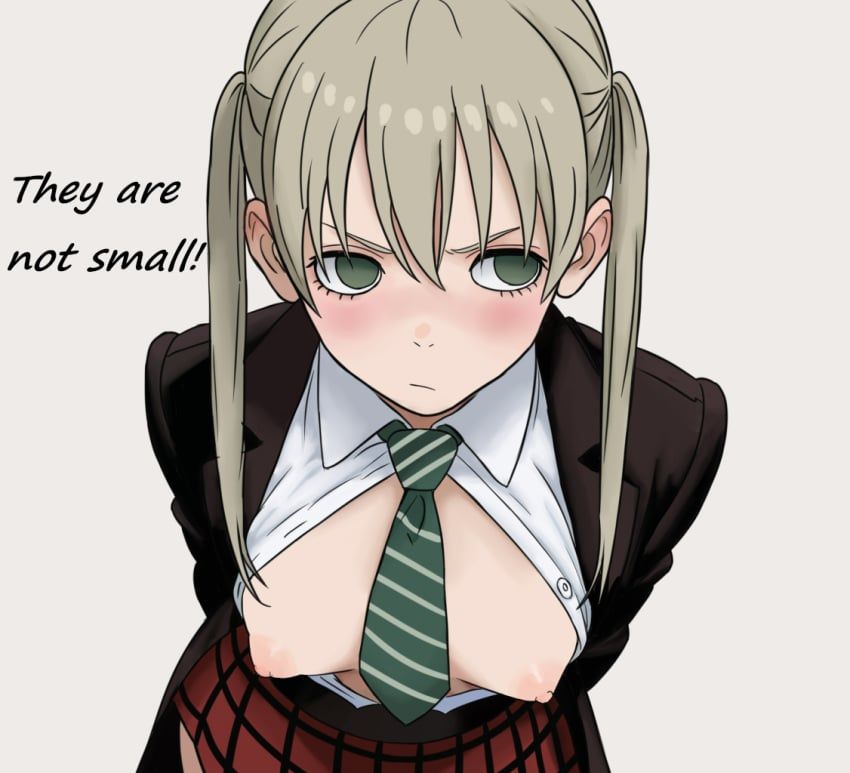 maka_albarn, soul_eater, artlongon, 1girl, angry