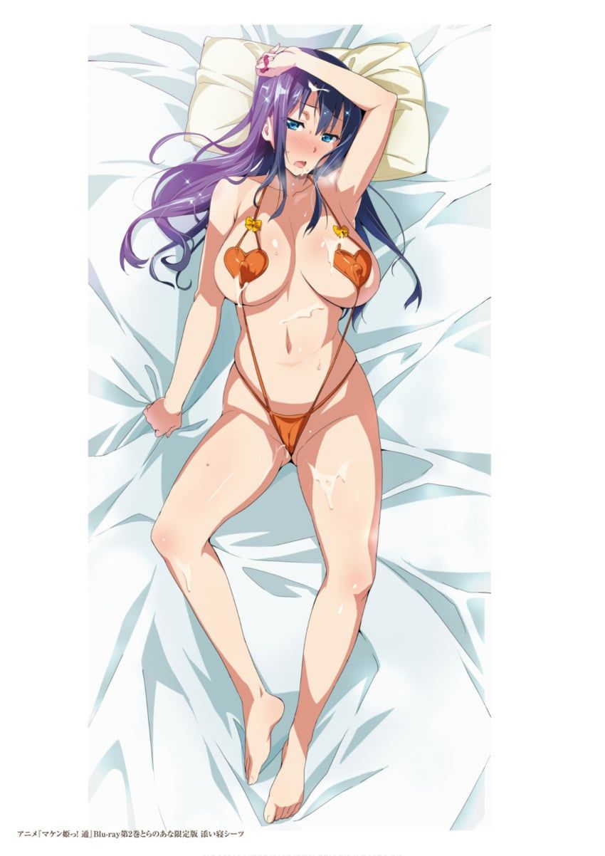 amaya_haruko, maken-ki!, takeda_hiromitsu, 1girl, armpits