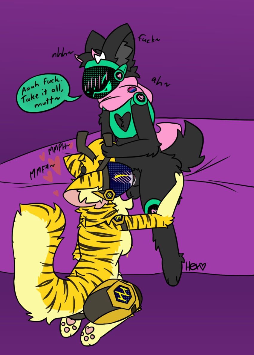 h0p3, protogen, animal_genitalia, animal_penis, antennae_(anatomy)