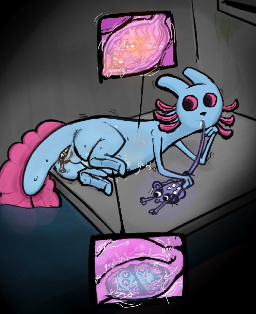 lantern_mouse_(rain_world), rivulet_(rain_world), slugcat, rain_world, videocult