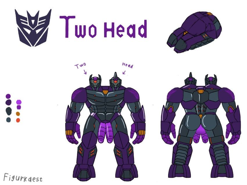 two_head_(transformers), transformers, transformers_(bayverse), figurkaest, 1boy