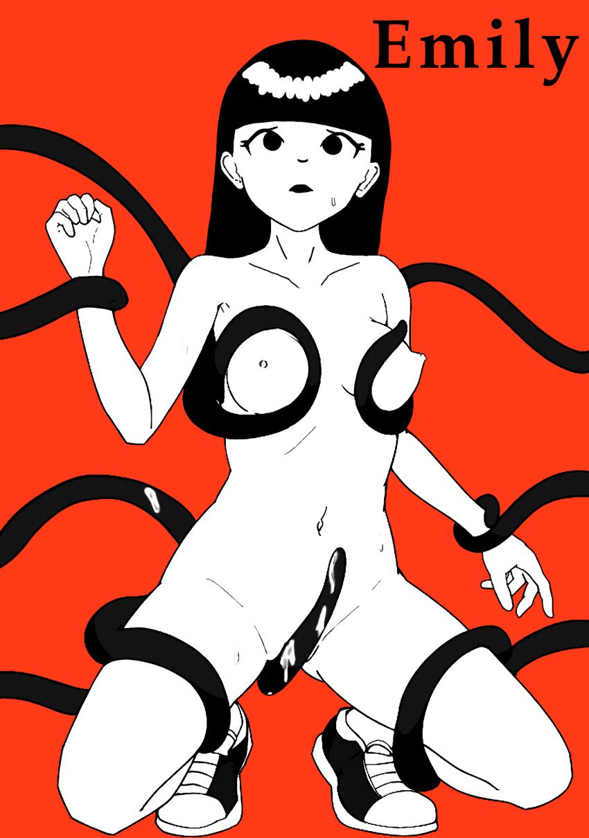 emily_strange, emily_the_strange, leakyclemmy, 1girls, black_hair