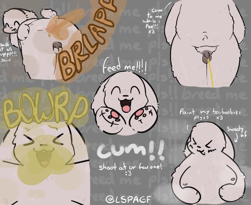 lspagf, animal_humanoid, anthro, anus, balls