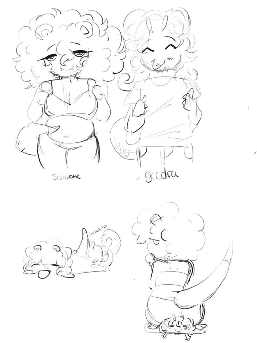 generation_1_pokemon, generation_6_pokemon, goodra, pokemon_(species), slowpoke