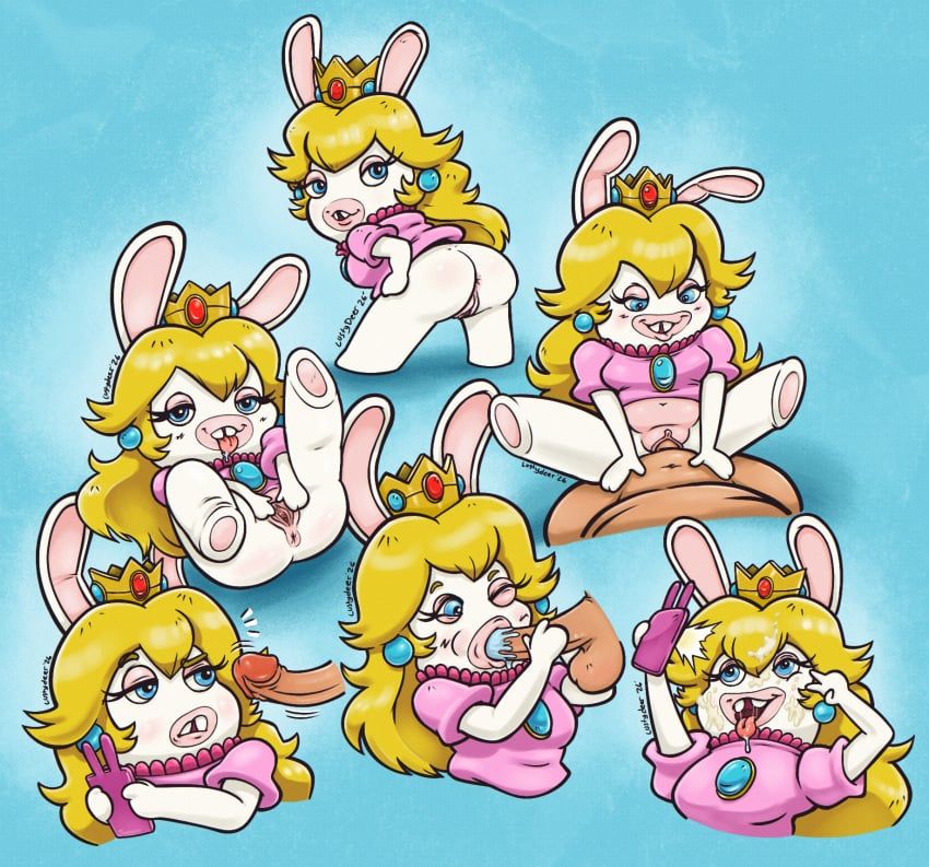 rabbid, rabbid_peach, mario_(series), mario_plus_rabbids_kingdom_battle, nintendo