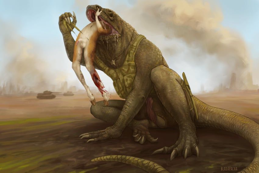 mythology, bladapacha, clawed, lizard_man, tanks_(artist)