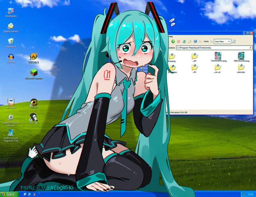 hatsune_miku, f.e.a.r., half-life_(series), half-life_3, max_payne_(game)