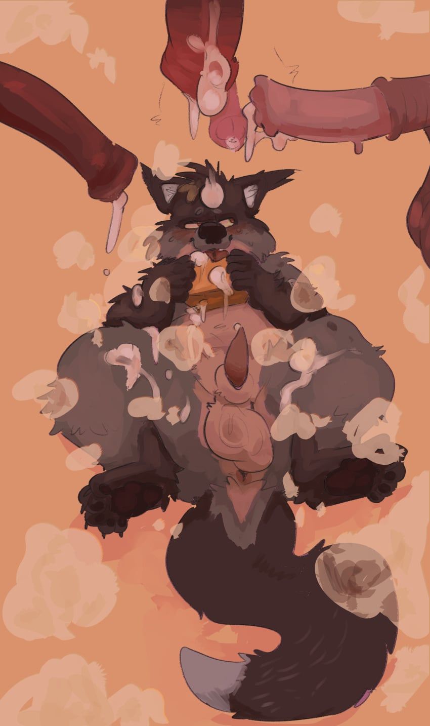 korwin, orangecoff33, animal_genitalia, animal_penis, anthro