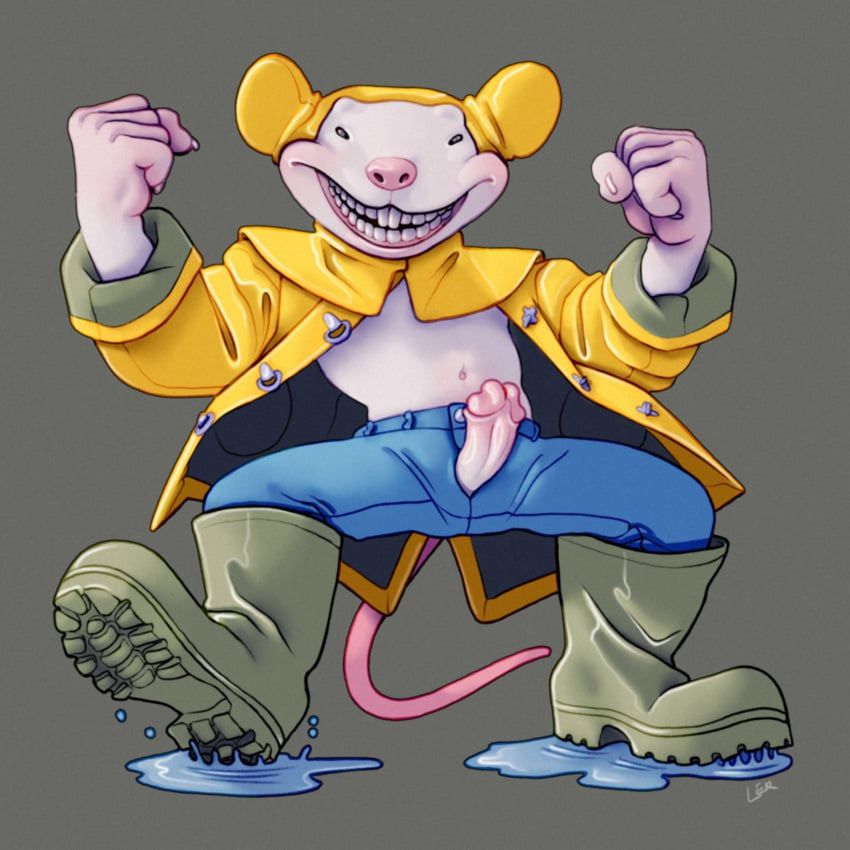stuart_little, ravuer, action_pose, anthro, boots