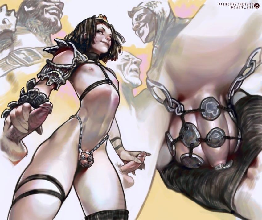 sabudenego, armor, armored_femboy, cum, dark_hair