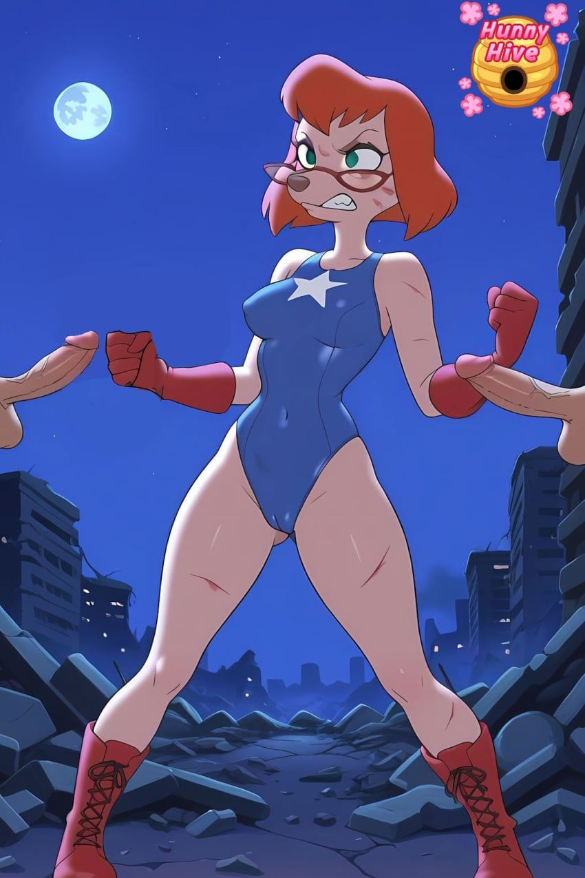captain_america_(cosplay), sylvia_marpole, an_extremely_goofy_movie, disney, marvel