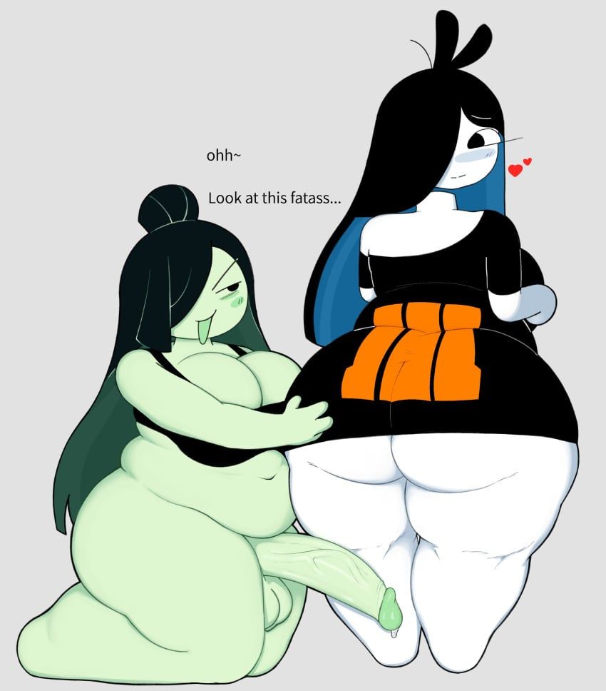 nemora_(roockrt), ramone_(roockrt), b3three, 1futa, 2girls
